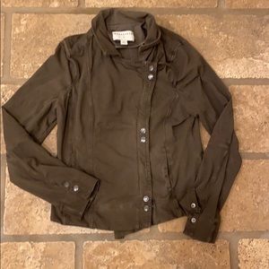 Olive Marrakech Moto jacket size M NWOT